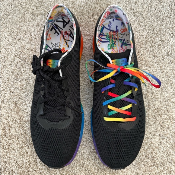 UA HOVR Sonic 4 Pride shoe Size 13 - Picture 8 of 9
